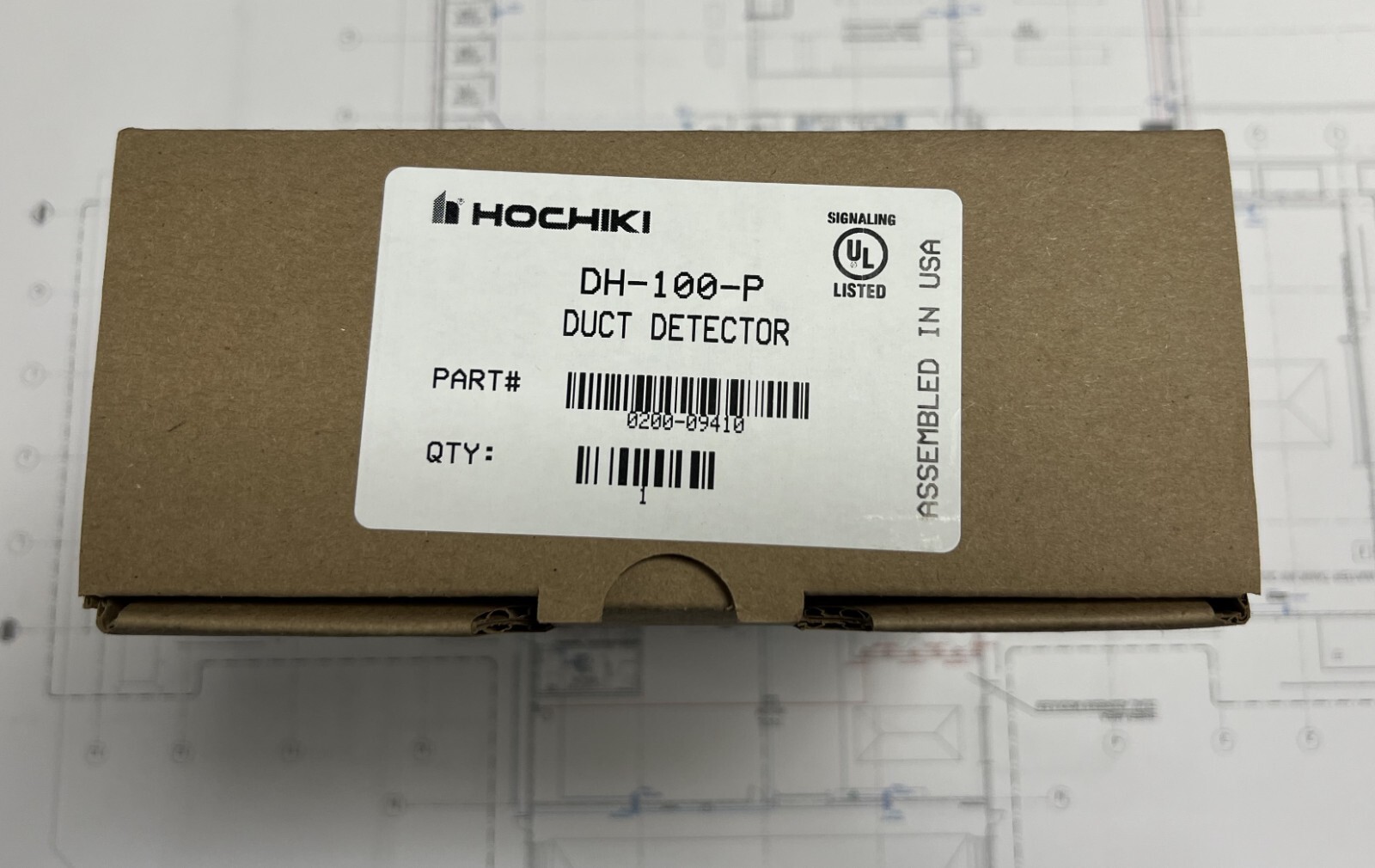 New DH-100-P Hochiki Air Duct smoke detector 24VAC/24VDC/115VAC/230VAC