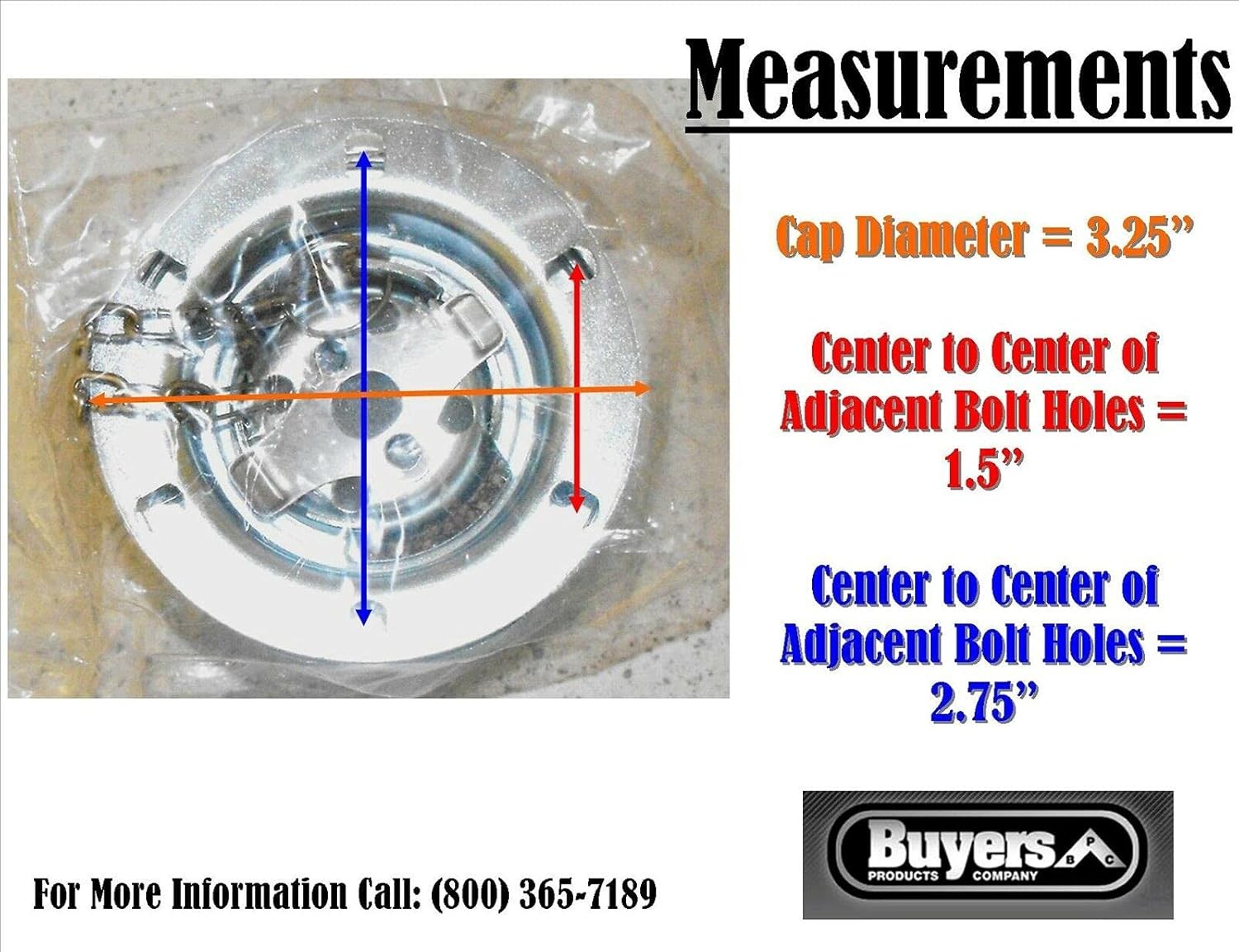 Buyers Product TFA005715 Hydraulic Filler-Strainer Breather Cap 40 Micron Filtra