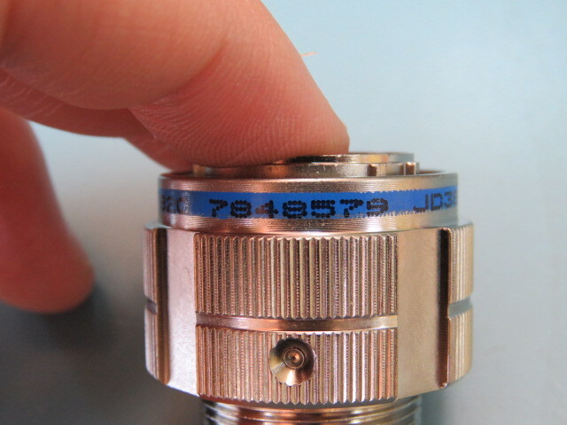 AMPHENOL D38999/26FD35PN Qty of 1 per Lot 37 Position Circular Connector Plug