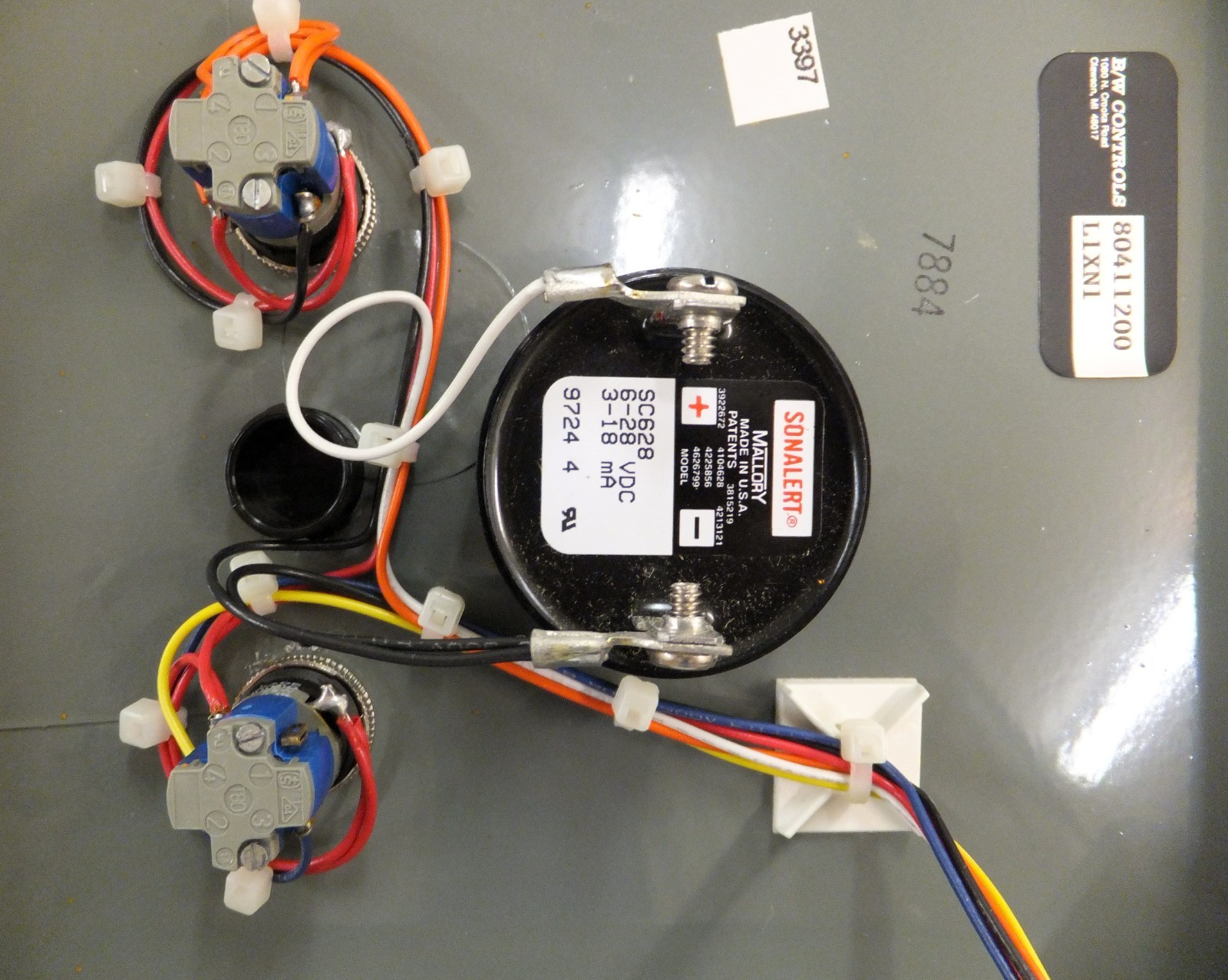 B/W CONTROLS 80411200L1XN1 ALARM SYSTEM WITH ENCLOSURE, NEW