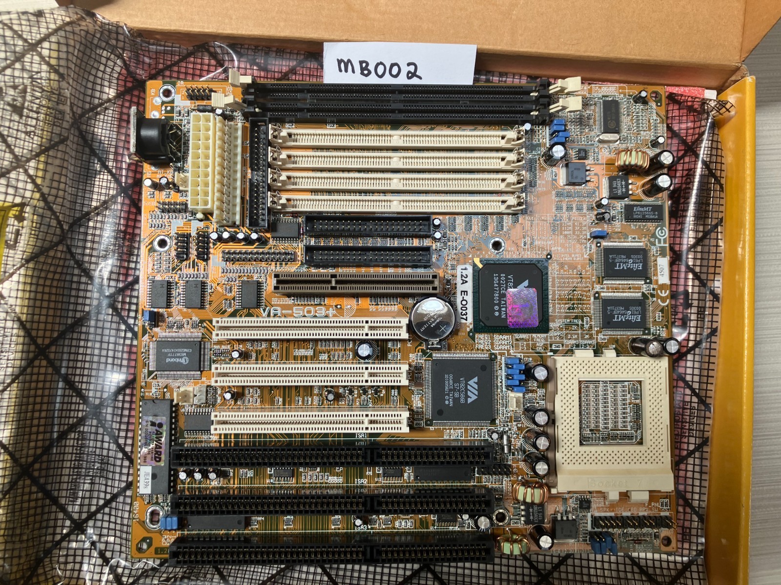 FIC 1st Mainboard Socket 7 Motherboard VA-503+ MVP3 Chipset