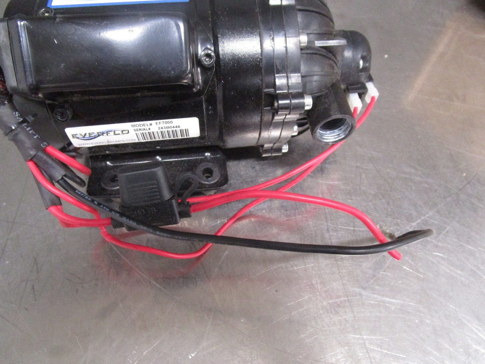 EVERFLO EF7000-BOX Elec Sprayer Pump,PolyP,5Cmb,7gpm,60psi 416J87