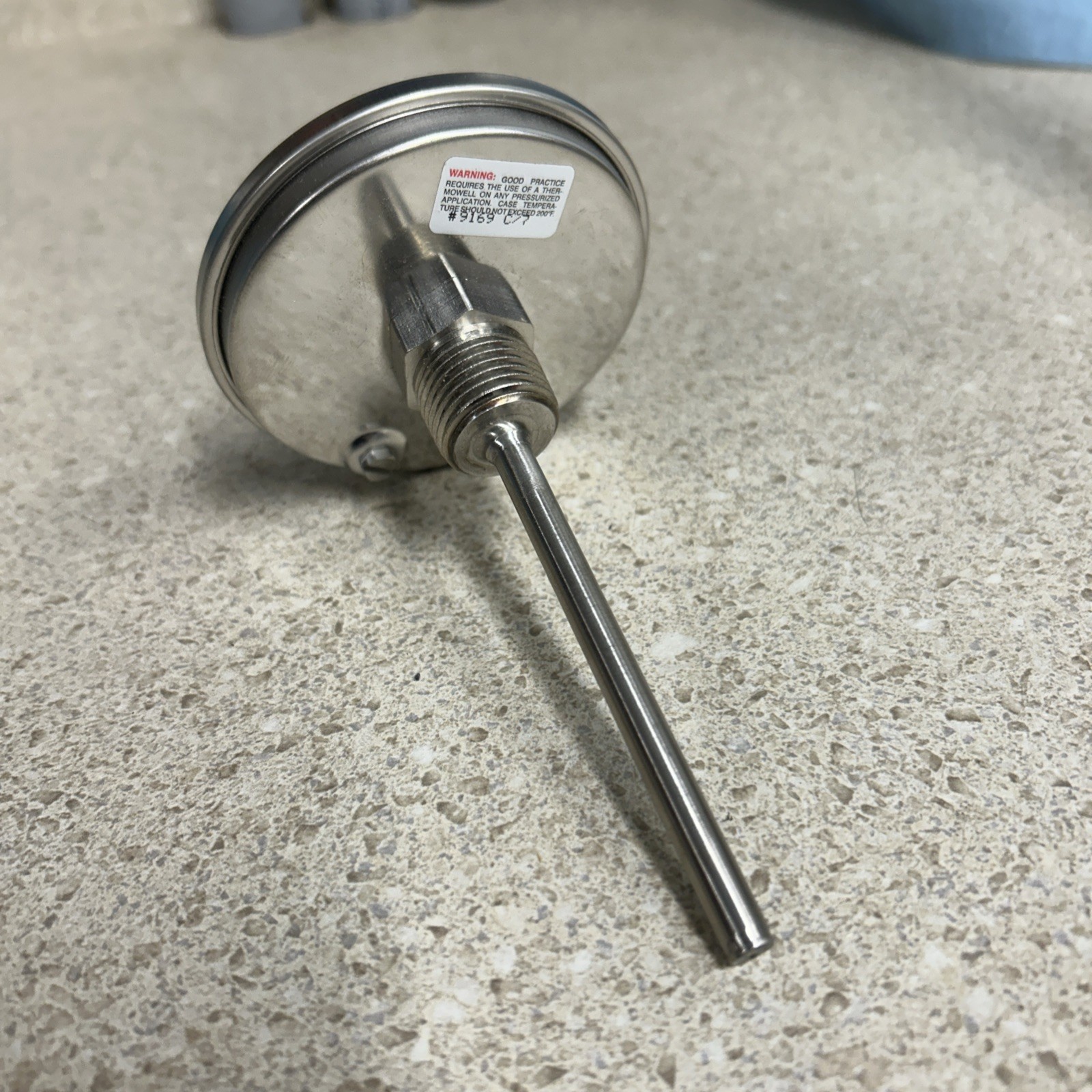 Ashcroft 30EI60R040 3″ Bimetal Thermometer
