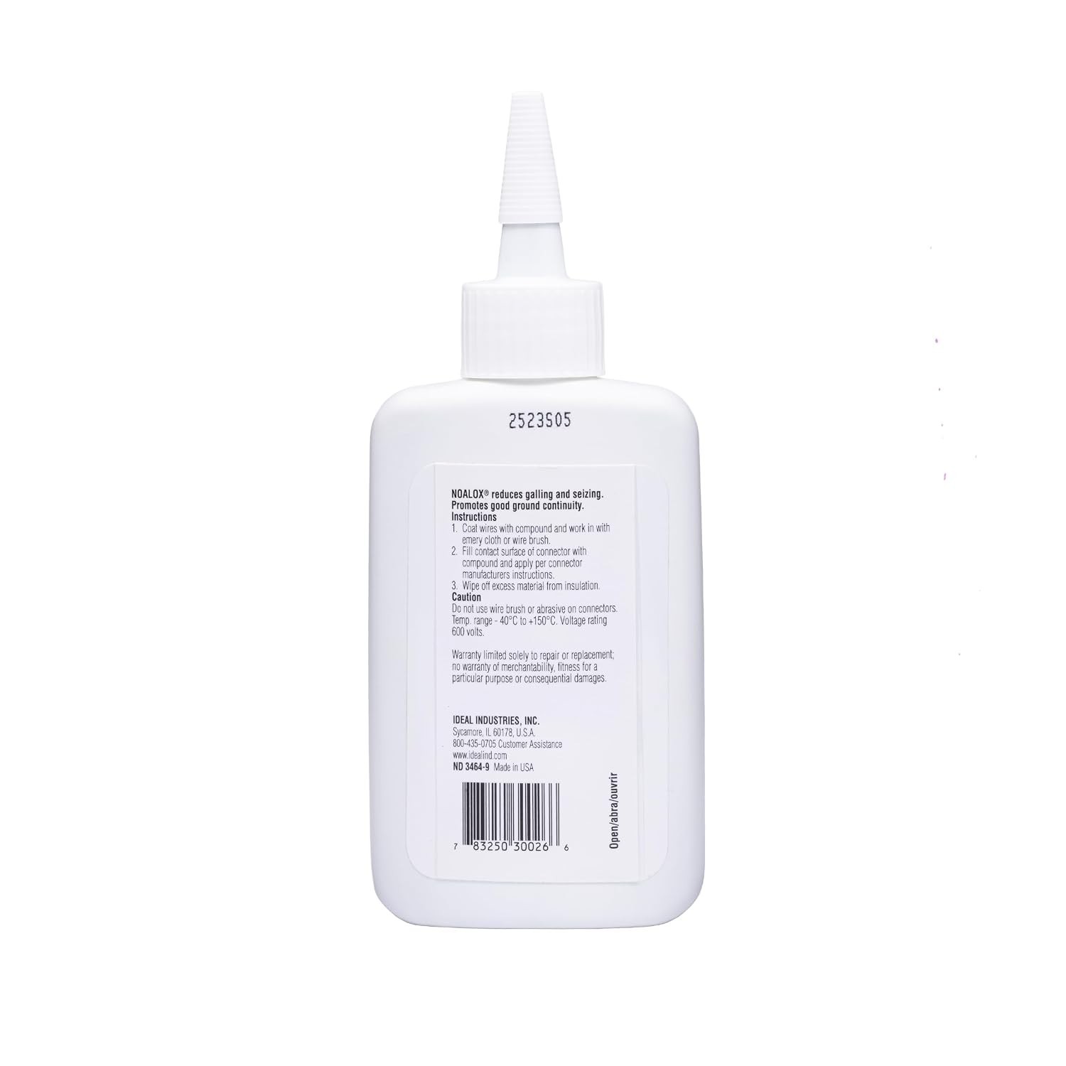 IDEAL Noalox Anti Oxidant Joint Compound for Aluminum Electrical Connections