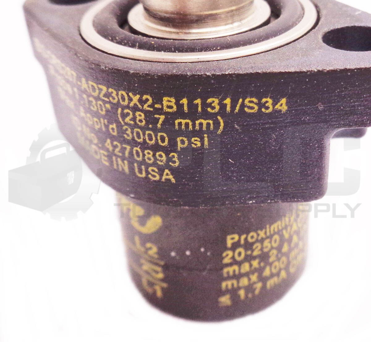 NEW TURCK BI 2-CRS287-ADZ30X2-B1131/S34 PROXIMITY SENSOR 250V AC/DC 4270893