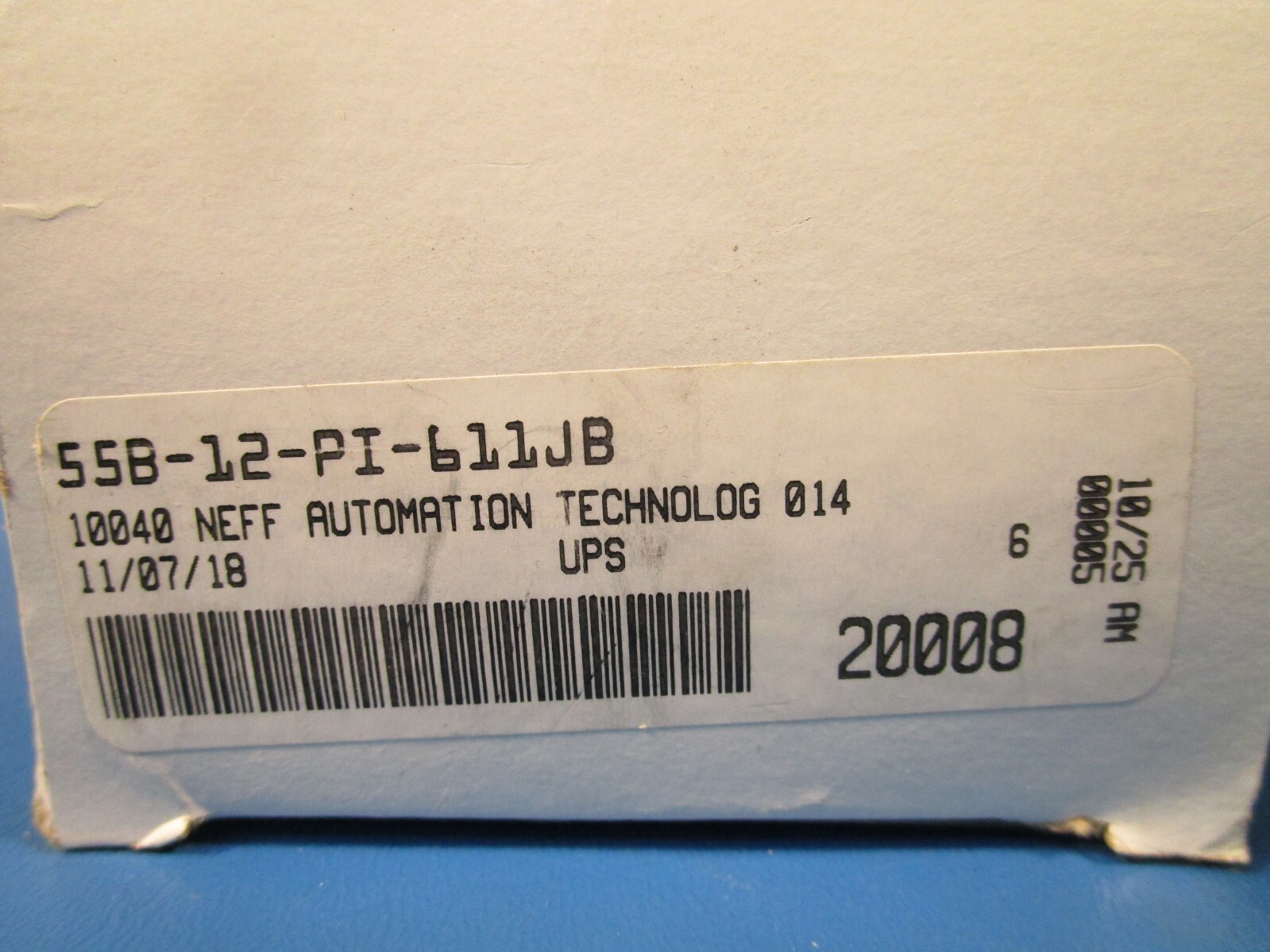 MAC VALVE 55B-12-PI-611JB MAC SOLENOID VALVE, NORMALLY CLOSE, 24V DC