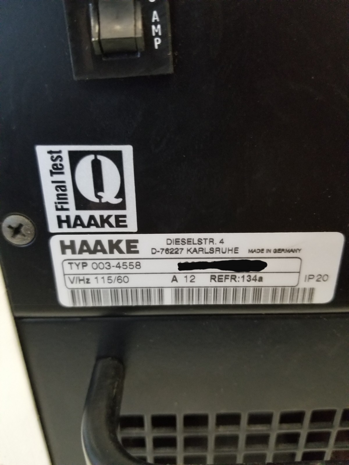 THERMO SCIENTIFIC HAAKE DC 10 K10 CIRCULATING WATER BATH CHILLER