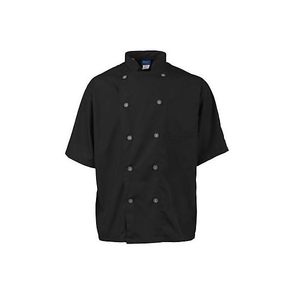 KNG Active Chef Coat 4XL Mens Black/Slate SS