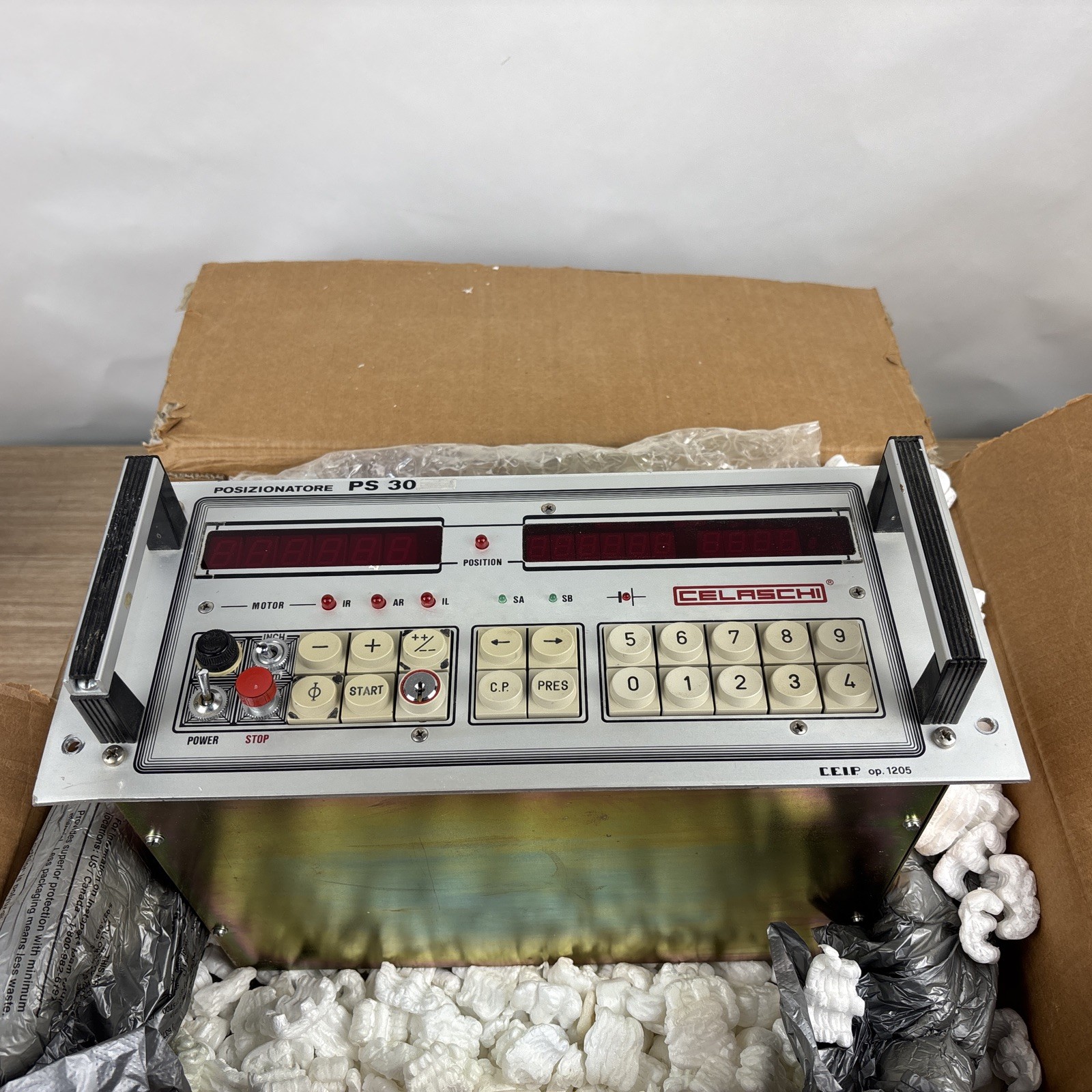 Celaschi Posizionatore PS 30 Machine Control From TSA 240.N Double End Tenoning