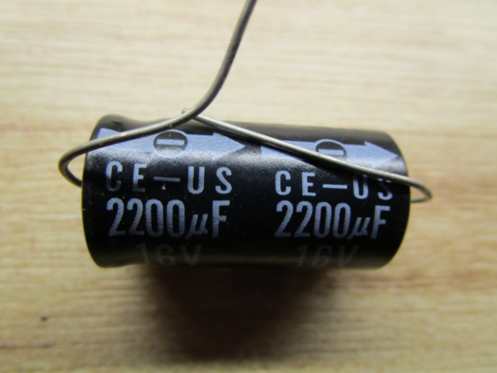 Marcon CE-US Capacitor 2200 µF 1ZD UF
