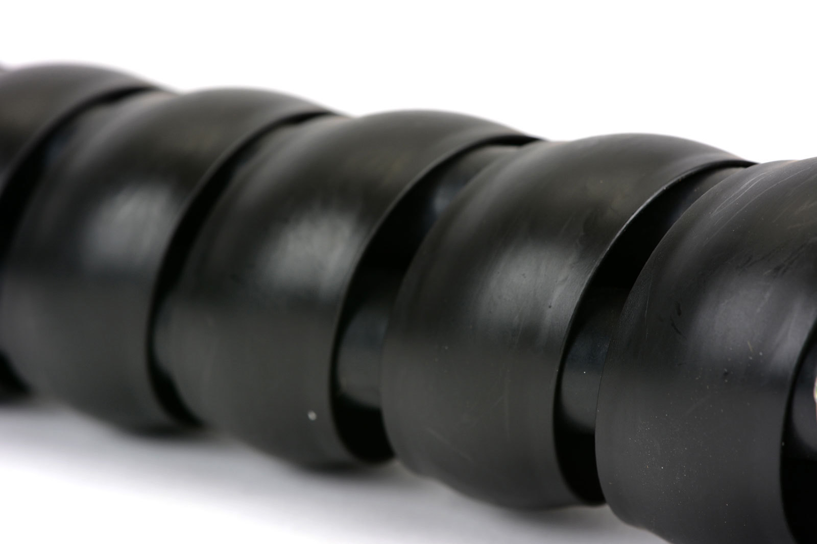 2x 1-1/8 Hydraulic Hose Spiral Wrap 10ft Wire Cover Guard Cable Organizer