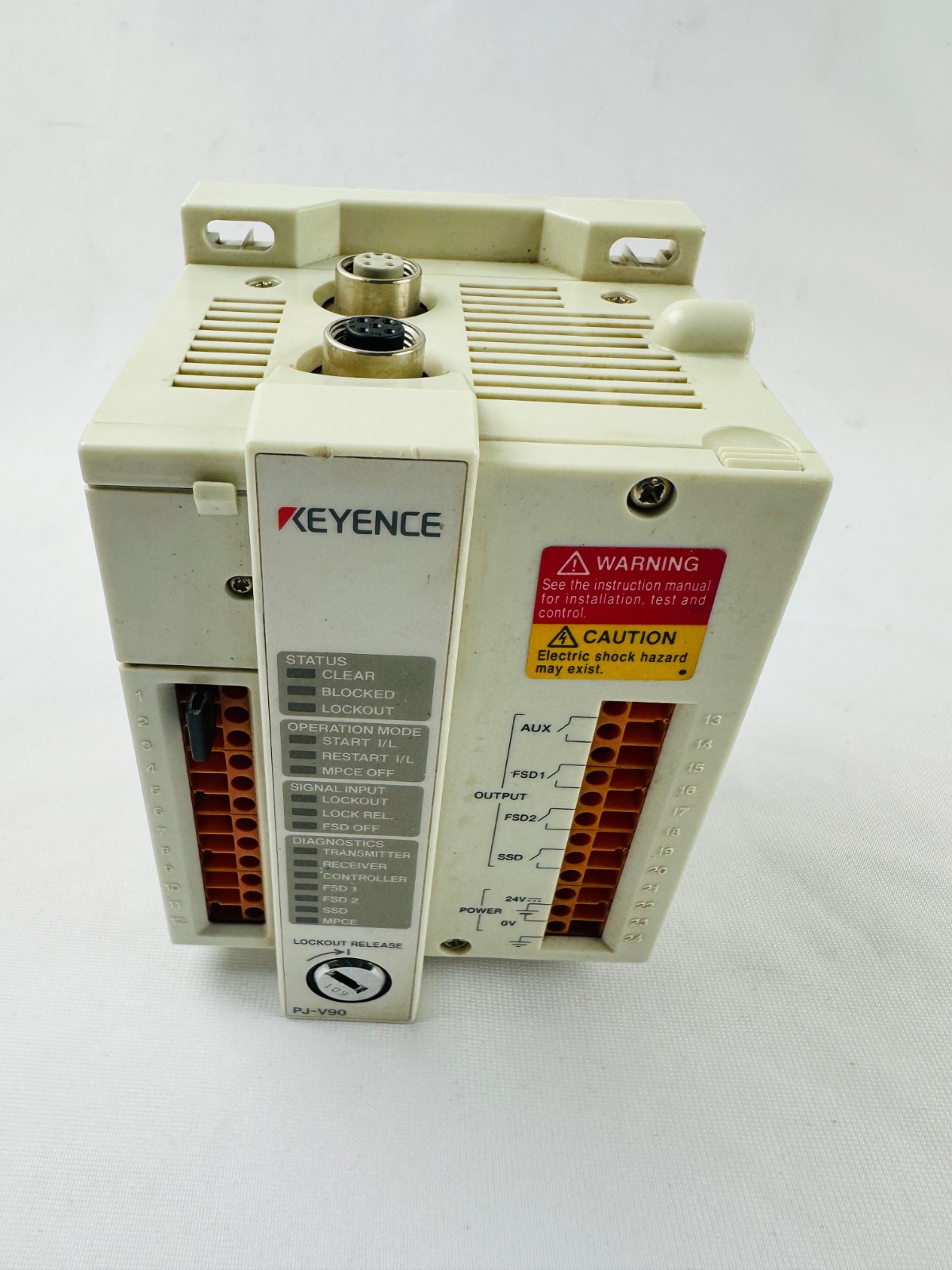 Keyence PJ-V90 Safety Light Curtain Main Controller