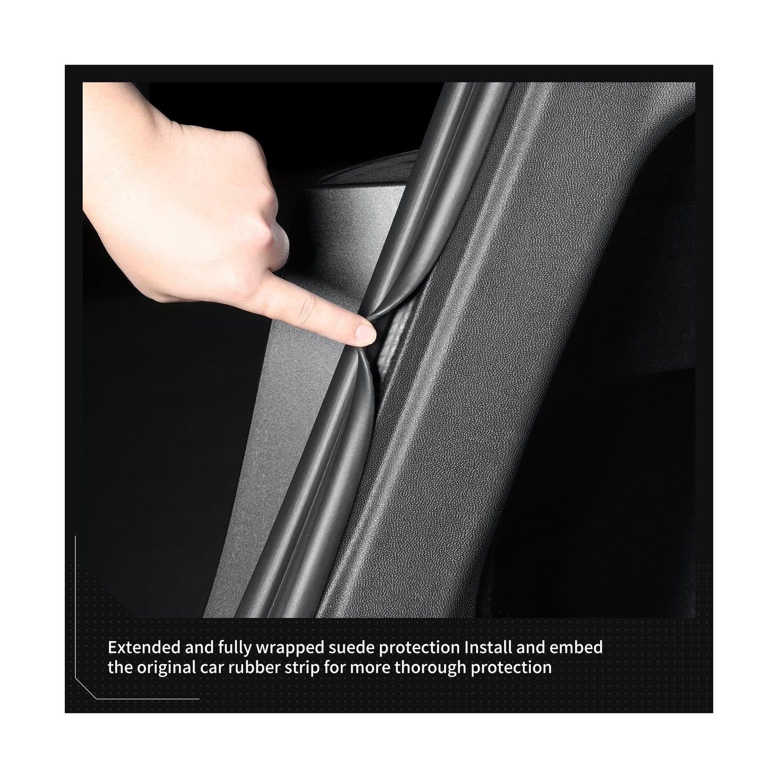 LUCKEASY Rear Trunk Side Protective Cover for Tesla Model Y Juniper 2026 2025…
