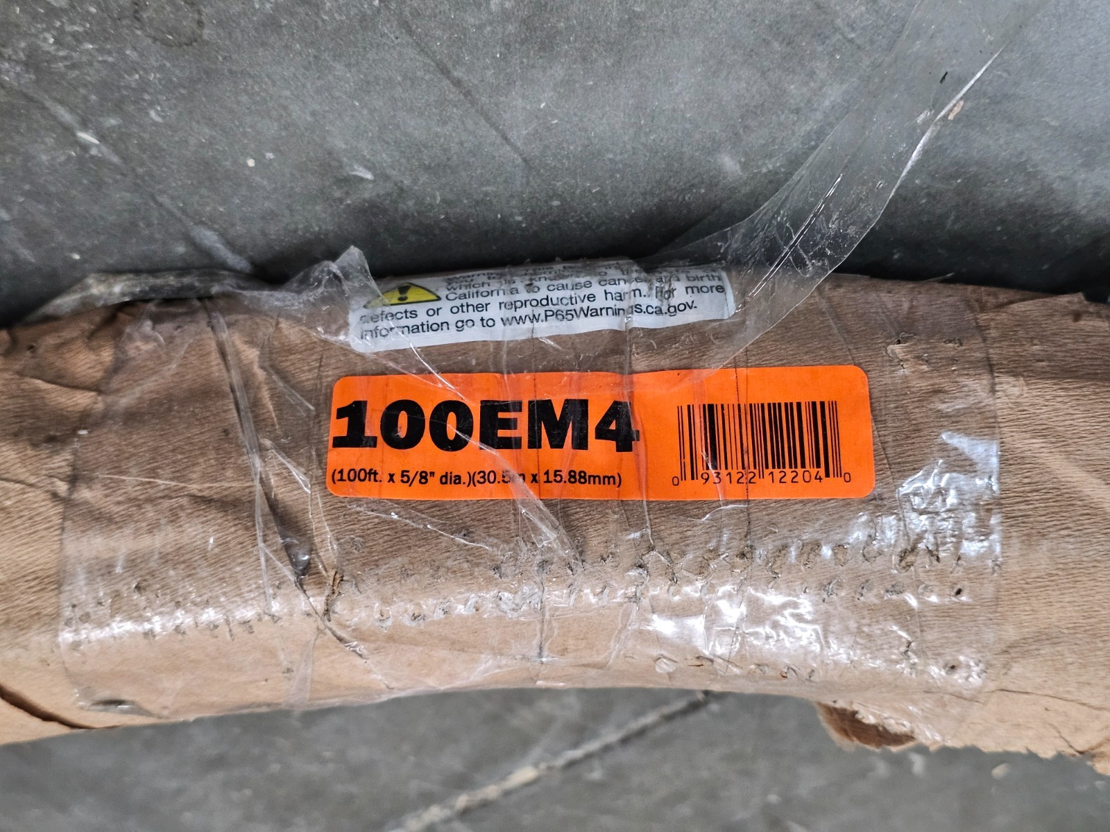 General Wire 100EM4 Flexicore Cable 5/8″ X 100′ With Male And Female Connectors