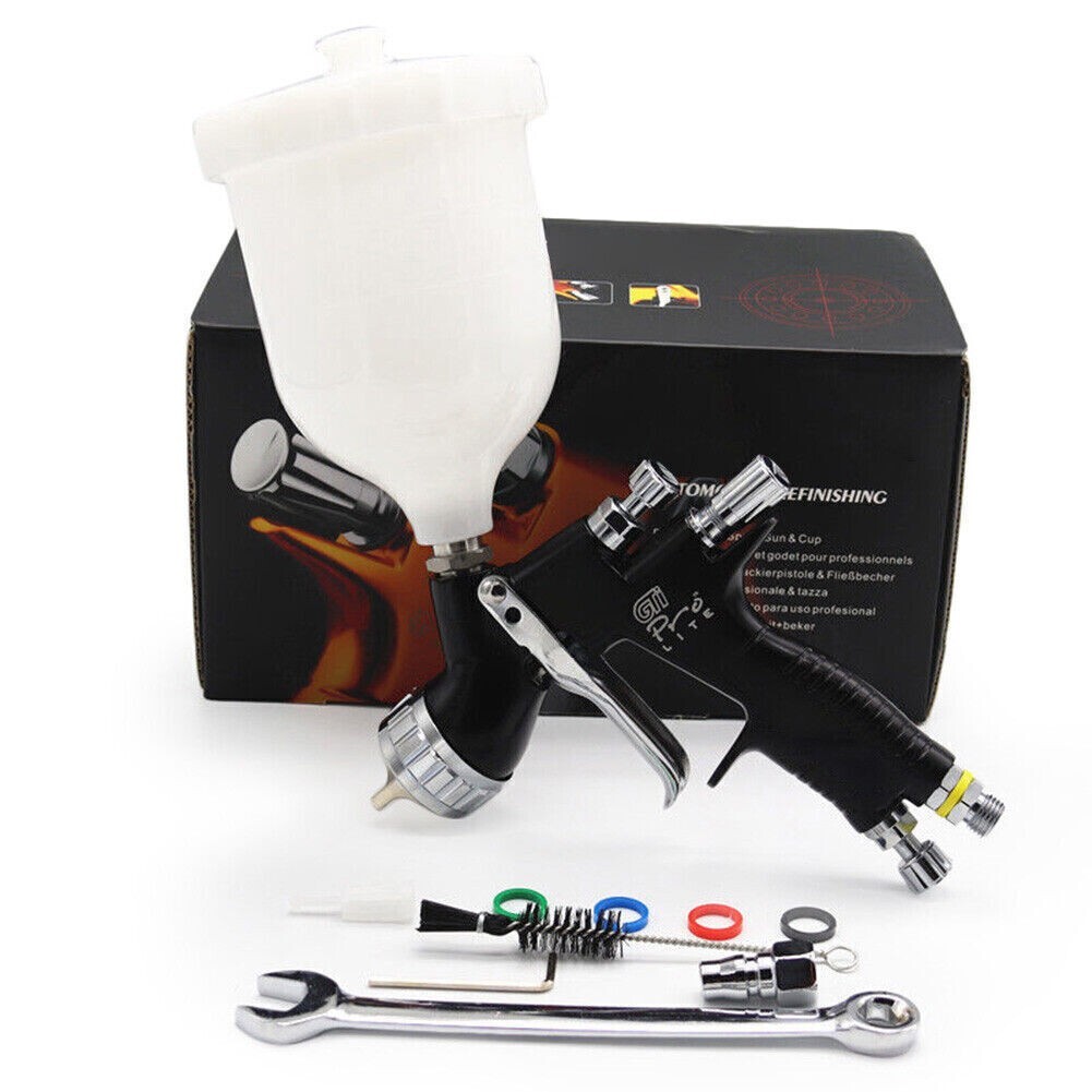 T110 Air Spray Gun Professional 1.3mm Nozzle High Quality Black