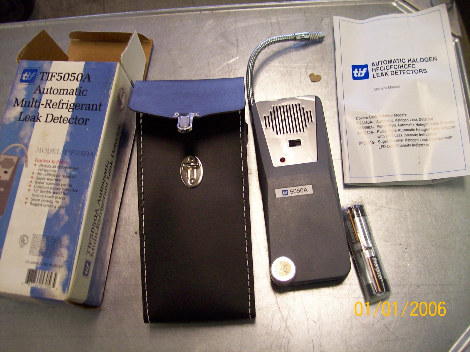 TIF Instruments 5050A Halogen Leak Detector