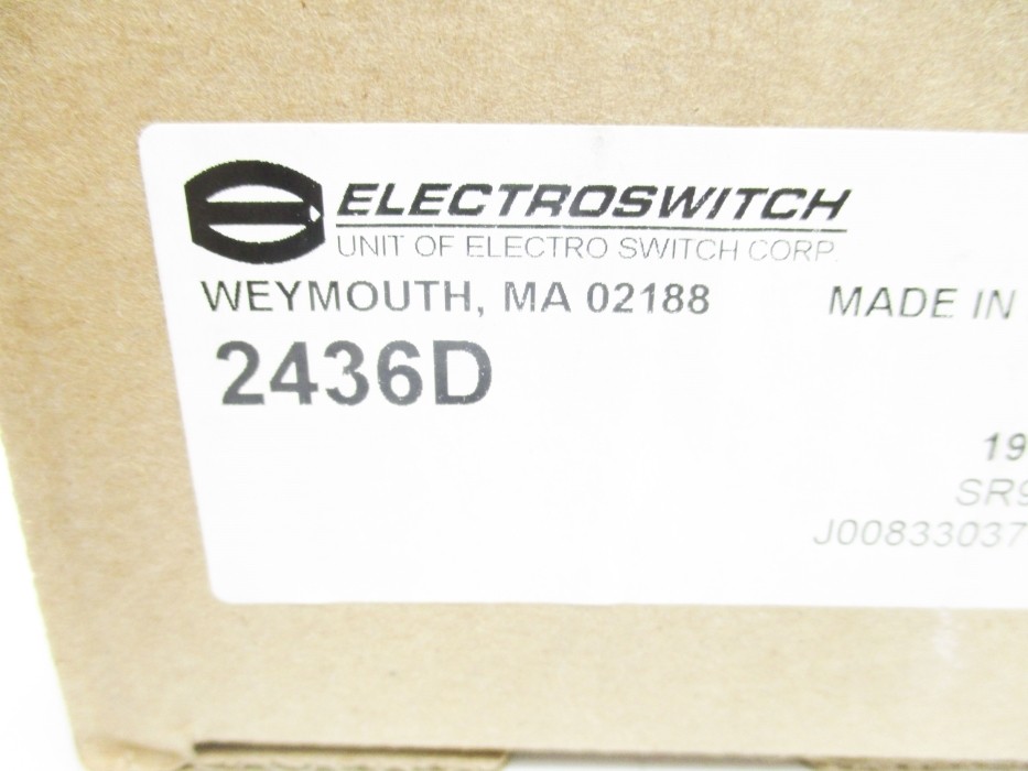 ELECTROSWITCH 2436D SER. 24 NSMP