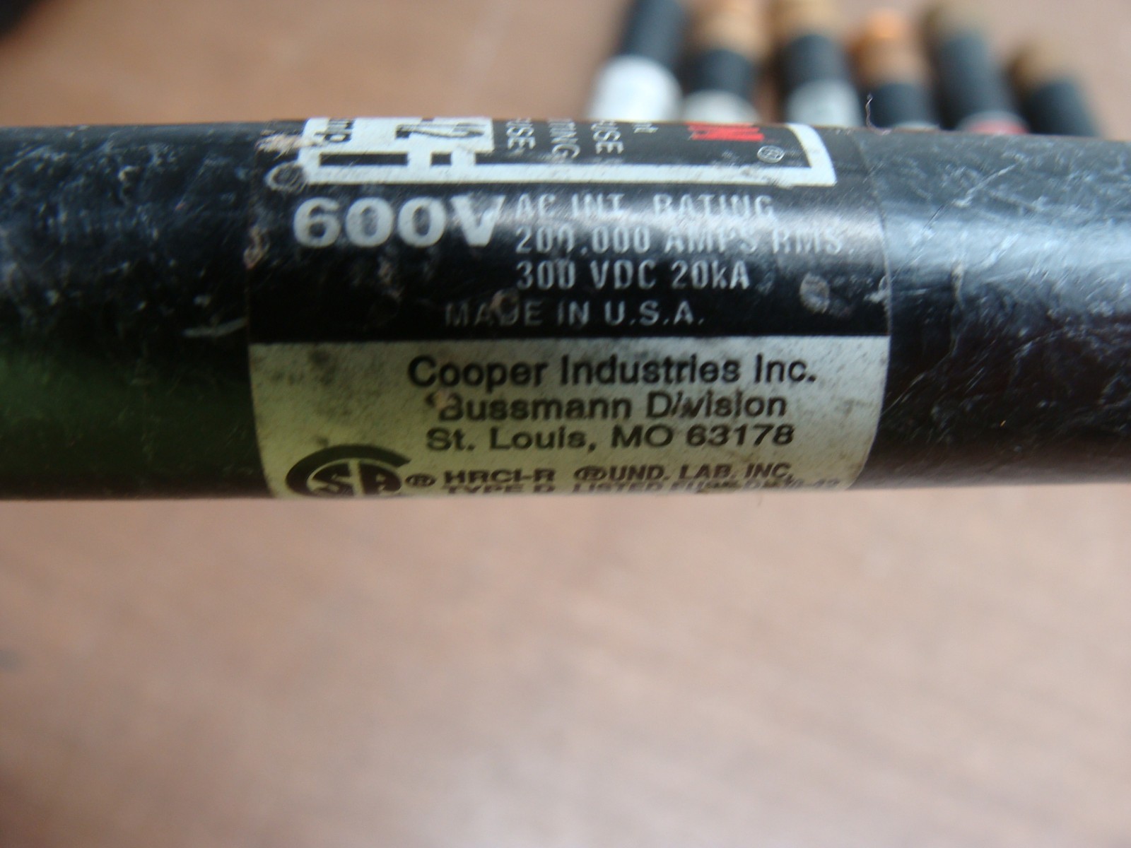 LOT OF 7 BUSSMANN FUSETRON FUSES FRS-R-12 12A CLASS RK5 CURRENT LIMITING