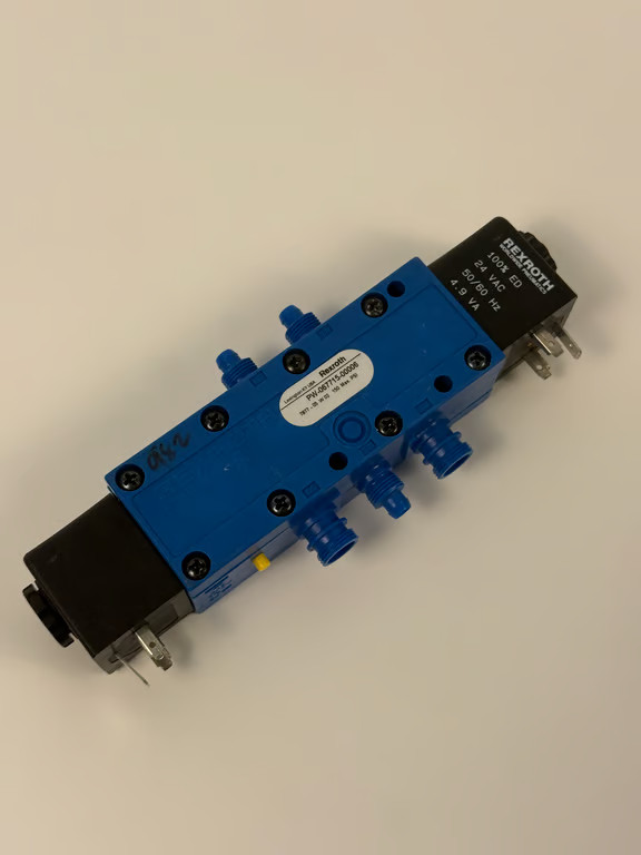 Rexroth PW-067715-00006 Pneumatic Directional Valve 24 VAC 150 PSI (Series 740)