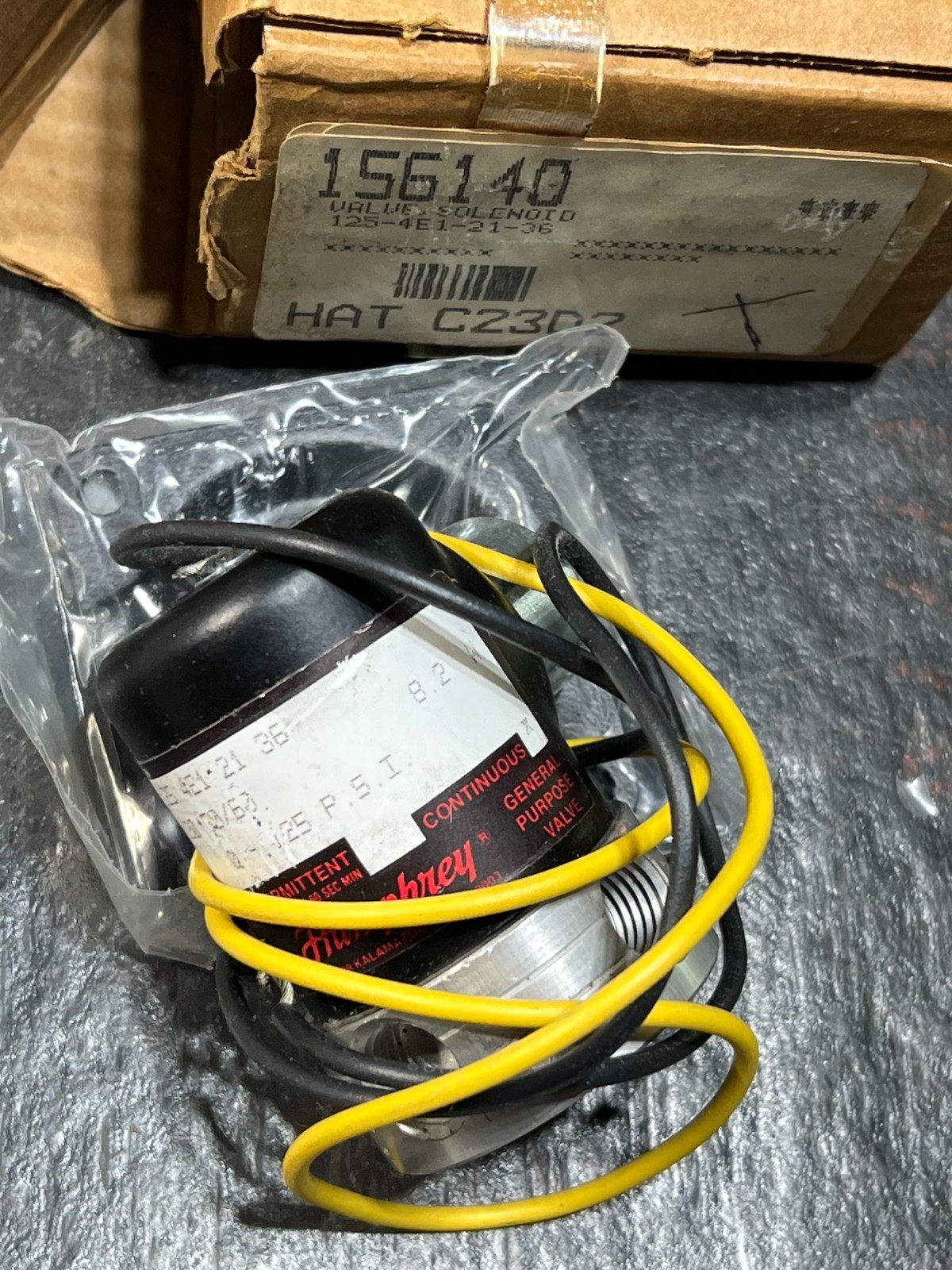 humphrey 125-4e1-21-36 nos poor packaging