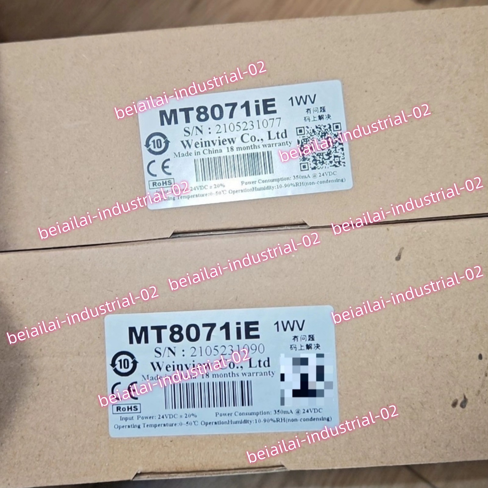 Weinview MT8071iE HMI Touch Panel#1pcs new in box
