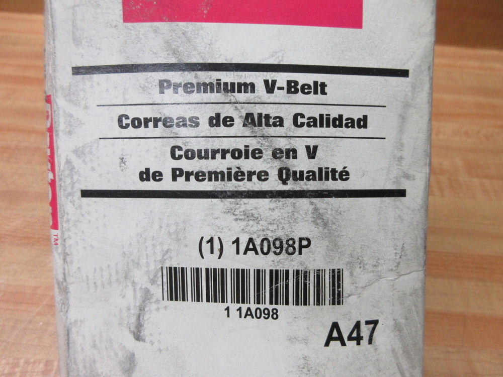 Dayton 1A098 V-Belt A-47 (Pack of 2)