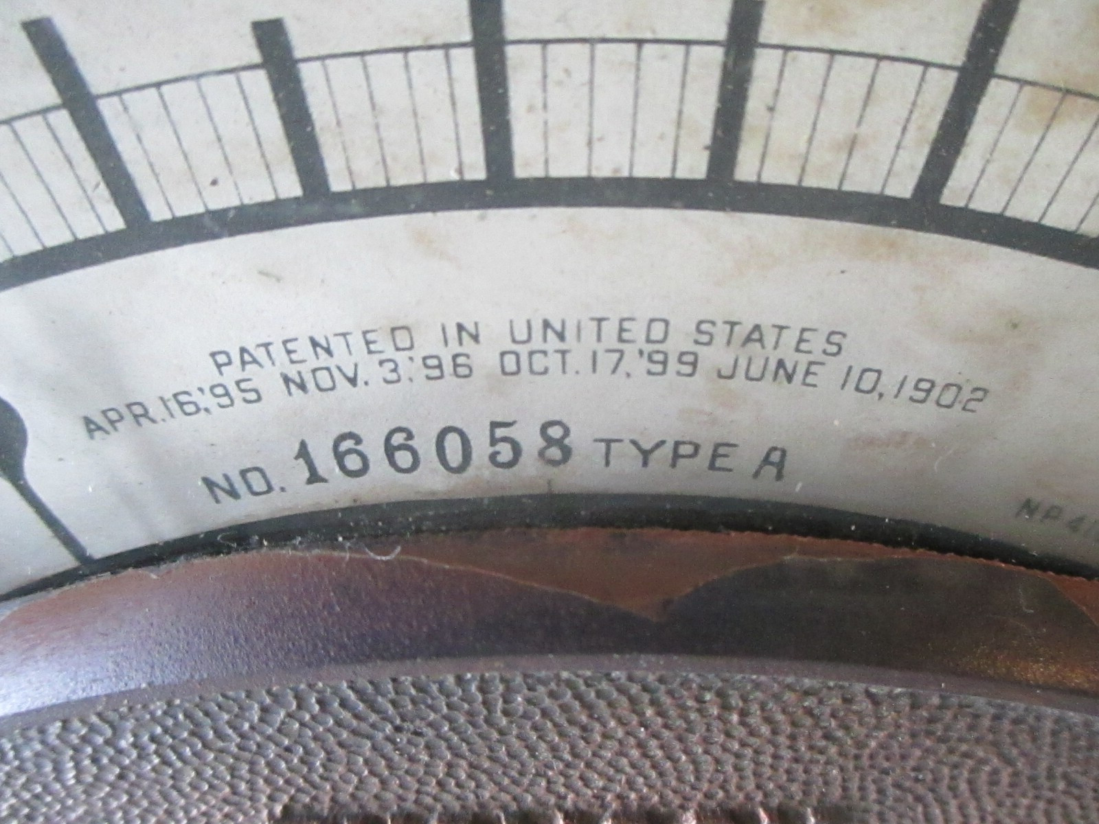 Antique Brass Plated GENERAL ELECTRIC Amp Thompson Astatic Meter , 9.5″ C59