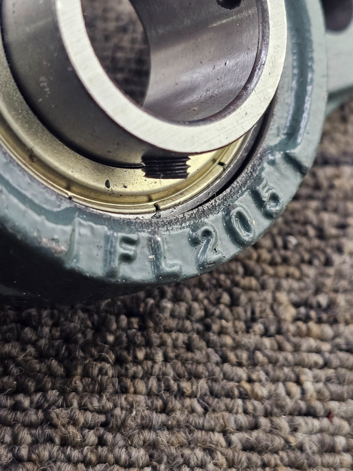 SB205-16 FL205: Flange Mount Bearing, 2 Bolt Flange, Screw Locking