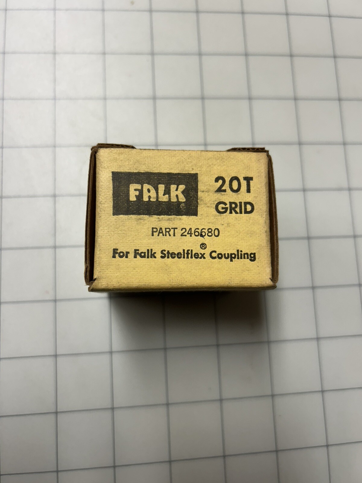 FALK STEELFLEX COUPLING 20T GRID – Part# 246680 – New/Old Stock