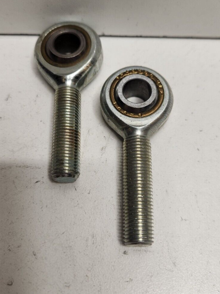 LOT OF 2 NEW OLD STOCK! SEALMASTER 3/8″-24 LEFT HAND MALE ROD ENDS TREL 6