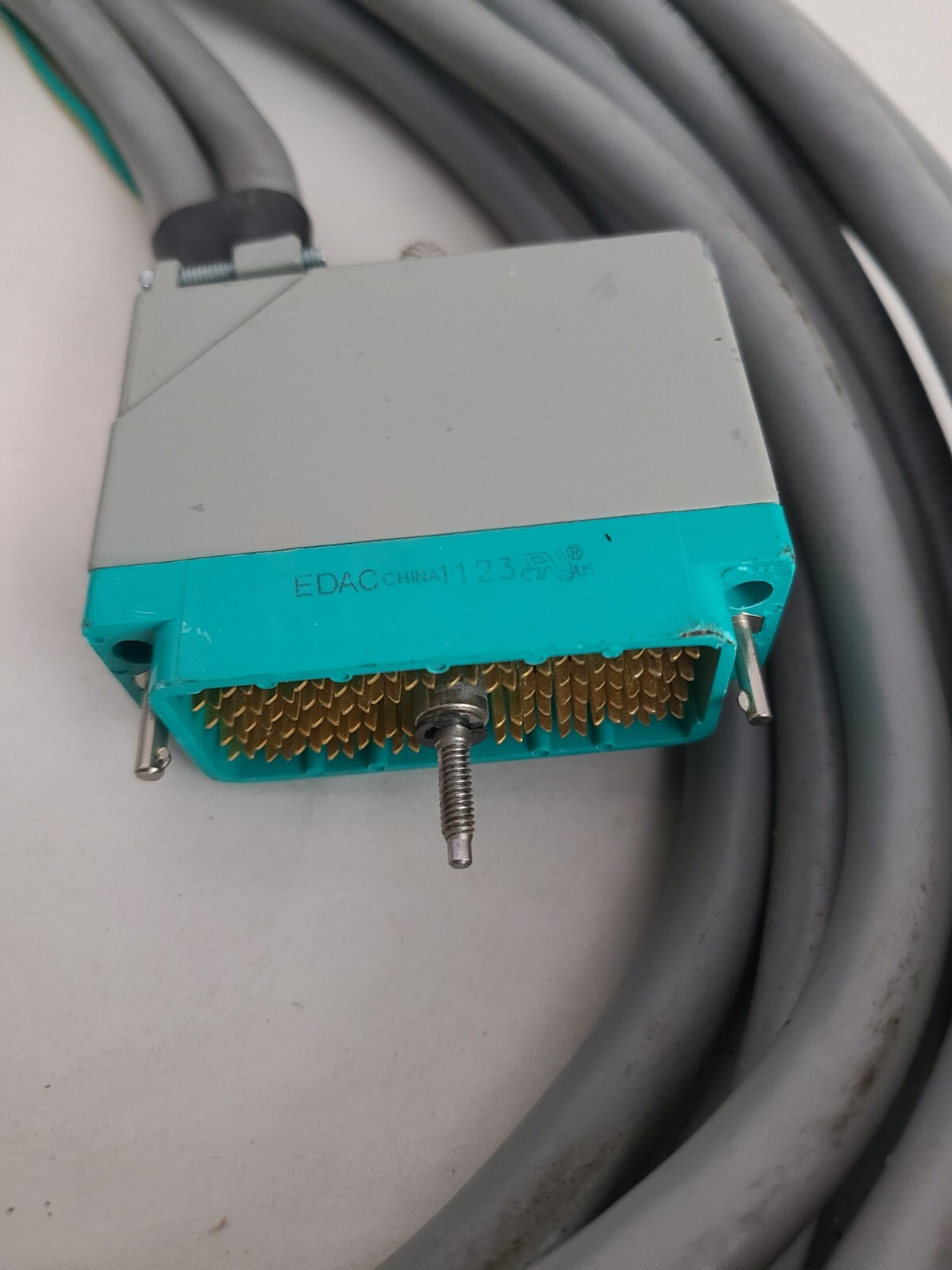EDAC 1123 Robot Cable PN: 910500013 REV: A, 15 FT, XUTONG 1127, 37CX24AWG