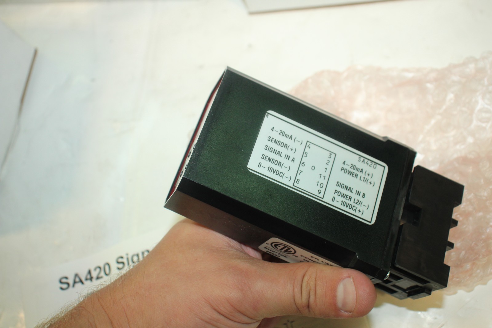 Electro-Sensors SA420 Signal Conditioner 800-084000