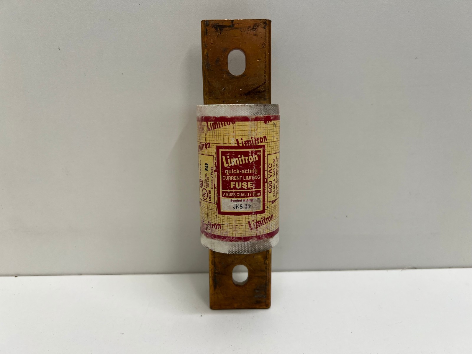 GOOD USED! COOPER BUSSMANN LIMITRON 350A FAST-ACTING FUSE JKS-350