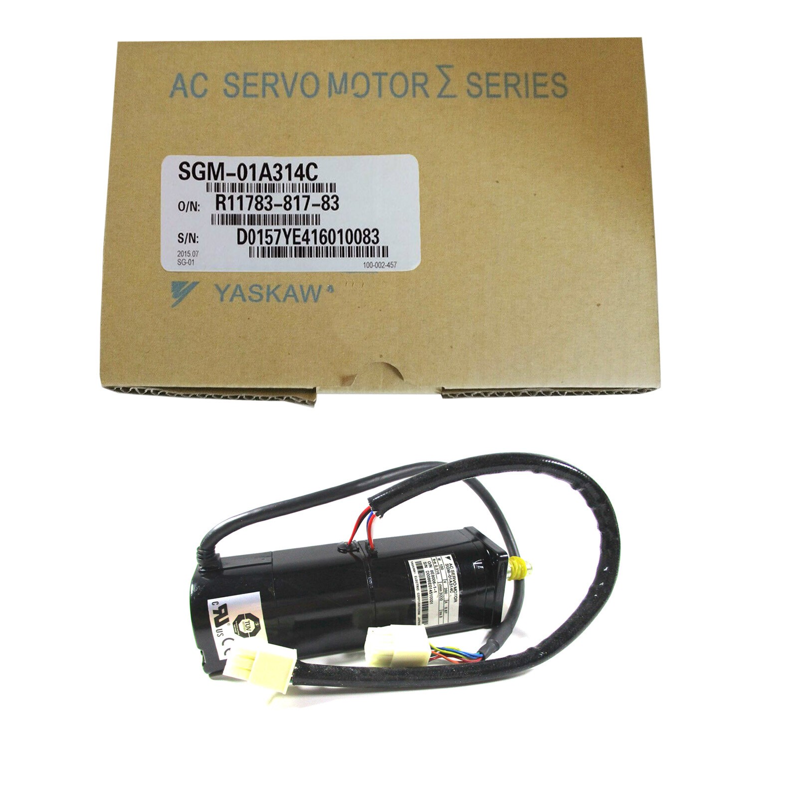 NEW YASKAWA SGM-01A314C Servo Motor 100w IN BOX