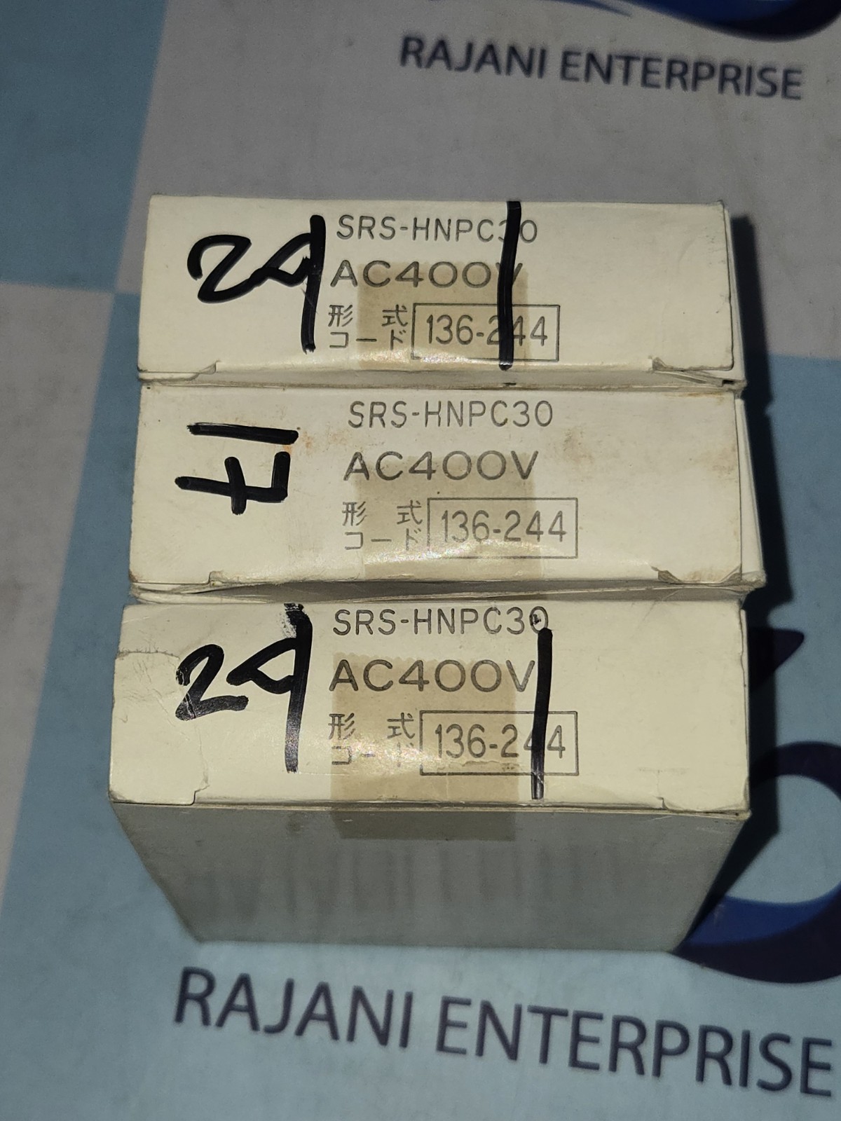 3x Mitsubishi SRS-HNPC30 Solid State Timer Time Range 30Minit Voltage 380/440Vac