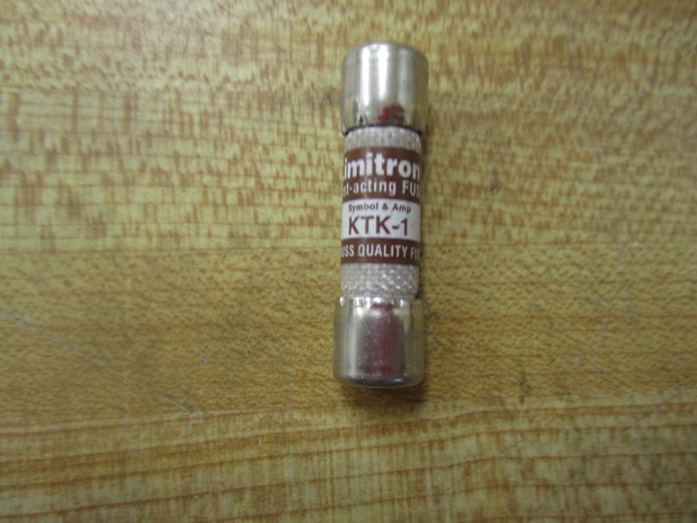 Buss KTK-1 Bussmann Fuse Cross Ref 4XC37 (Pack of 10)
