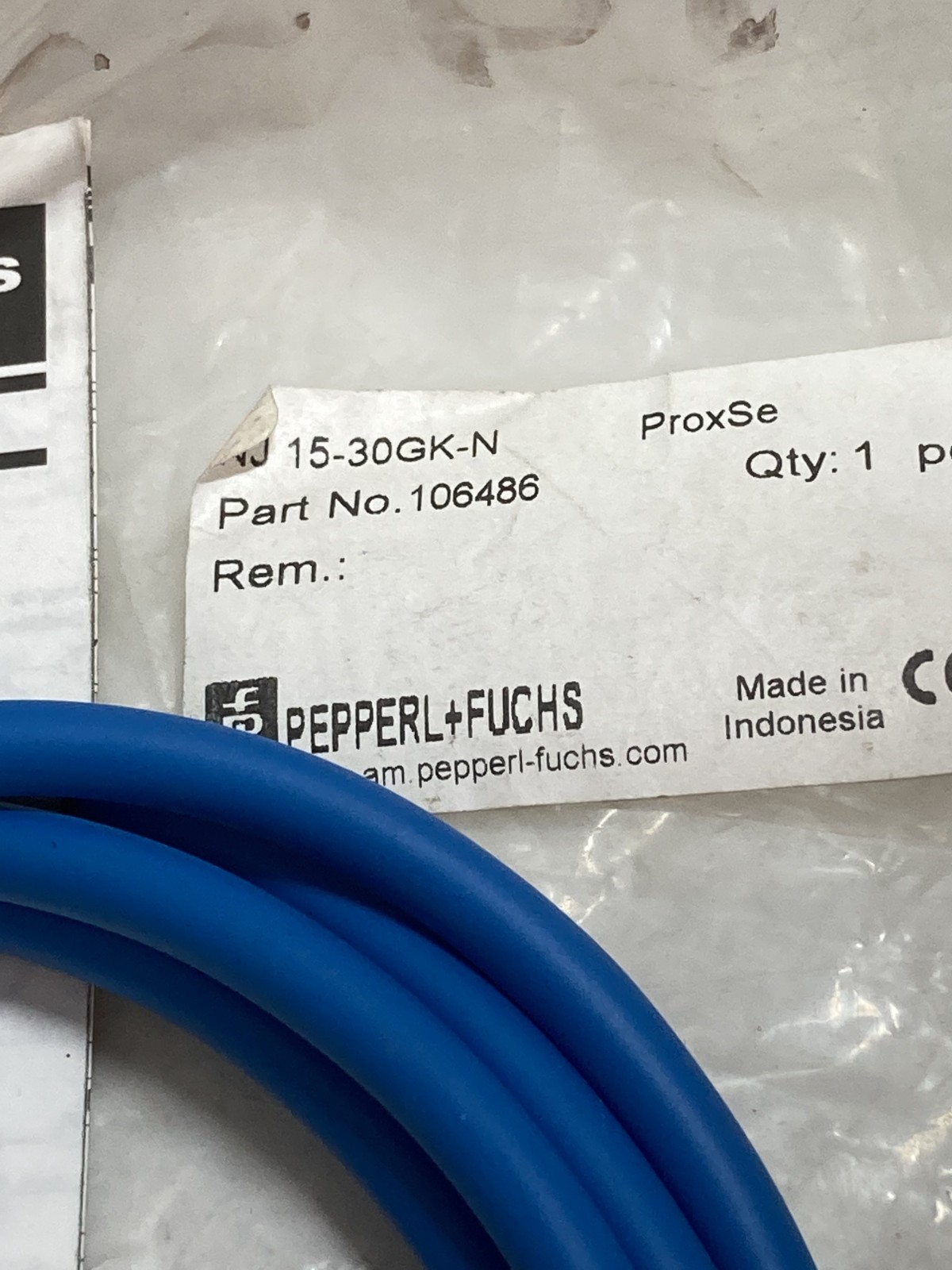 PEPPERL+FUCHS NJ15-30GK-N PROXIMITY SENSOR 5-25VDC NIB