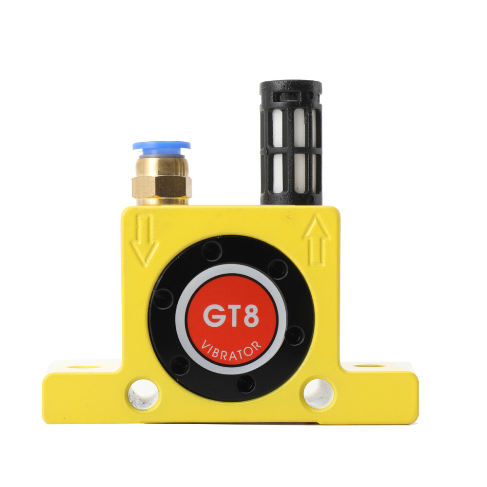 (10-Pieces) GT8 Pneumatic Turbine Vibrators for hopper Golden with Free Muffler