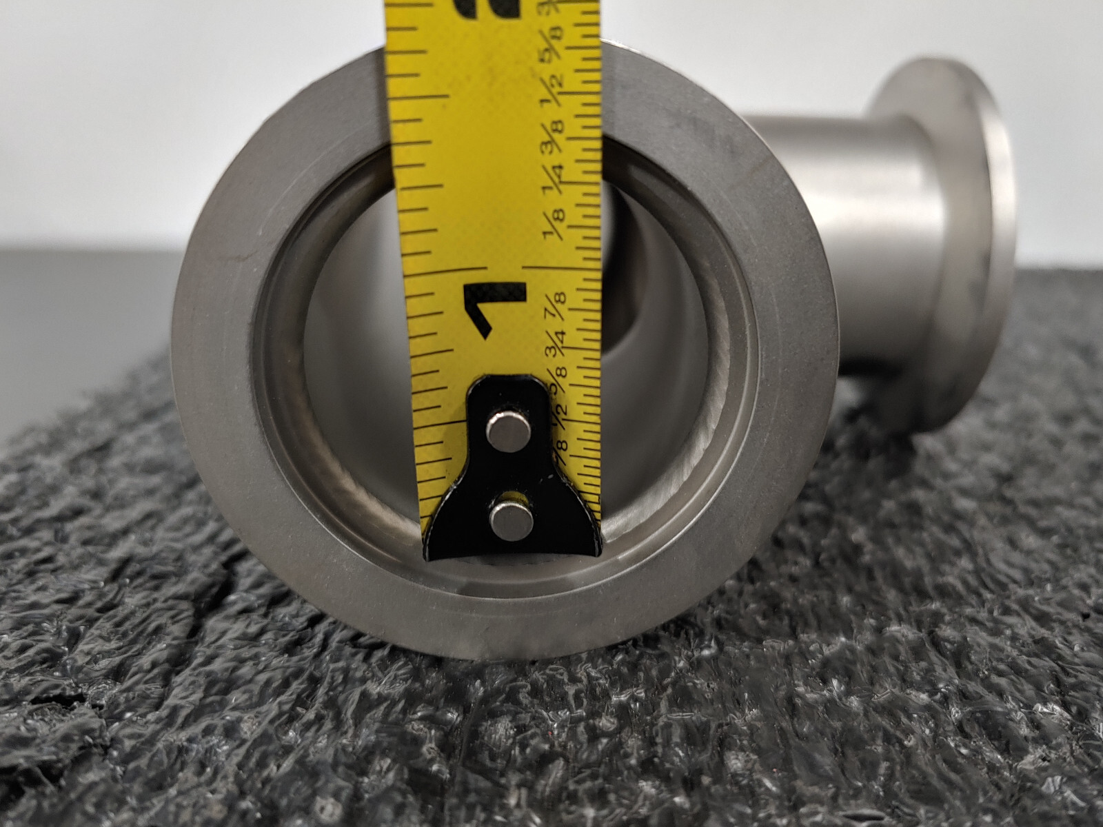Lot of Unbranded SS Vacuum Flange Fittings Tee Straight Adapters
