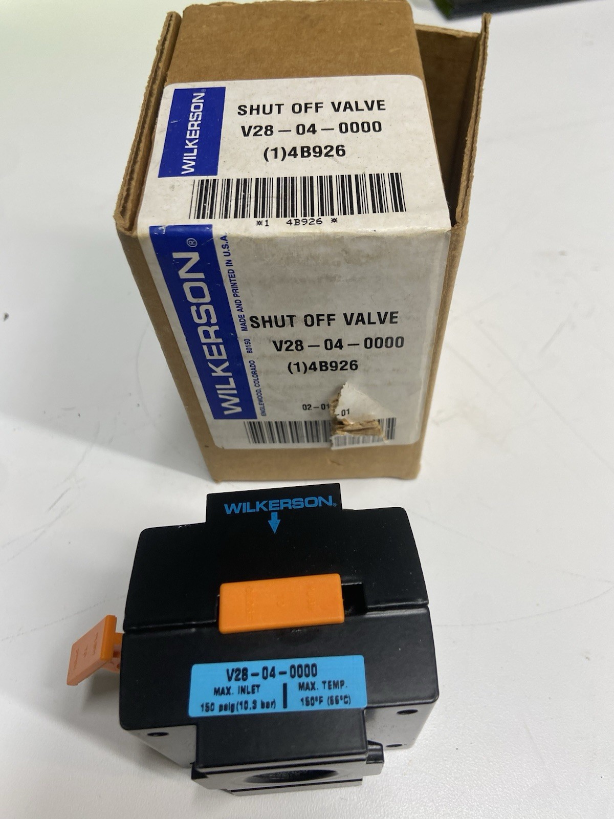 Shut Off Valve