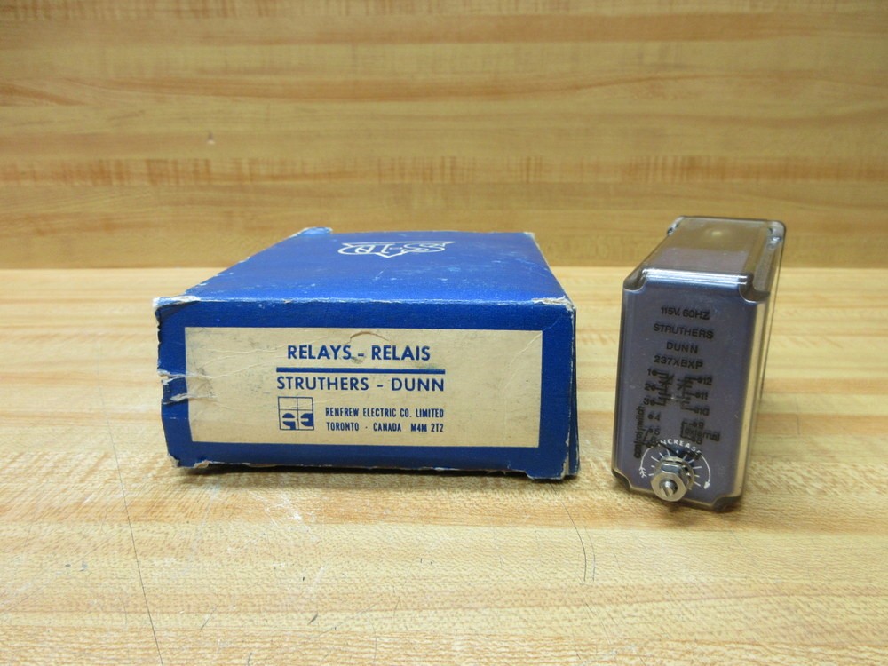 Struthers Dunn 237-XBX-P-115V Time Delay Relay 237XBXP-115V