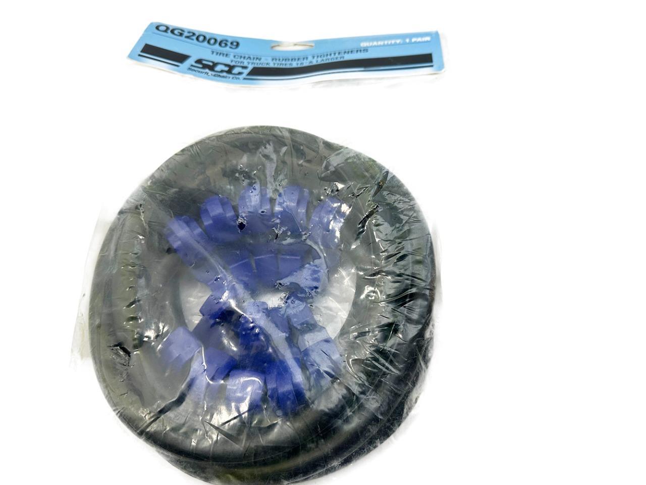 SCC QG20069 Tire Chain Tighteners Rubber Hoop NEW FREE FAST SHIP