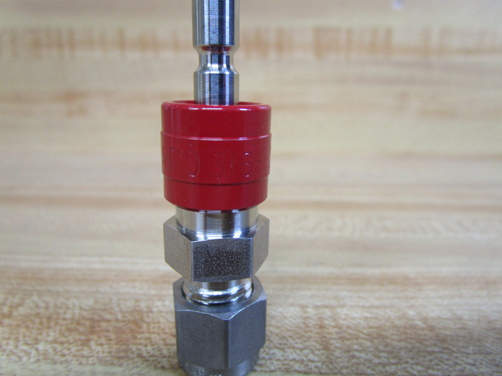 Swagelok SS-QC4-D-400EP Quick Connect Stem W/Valve R1BFQ0517B