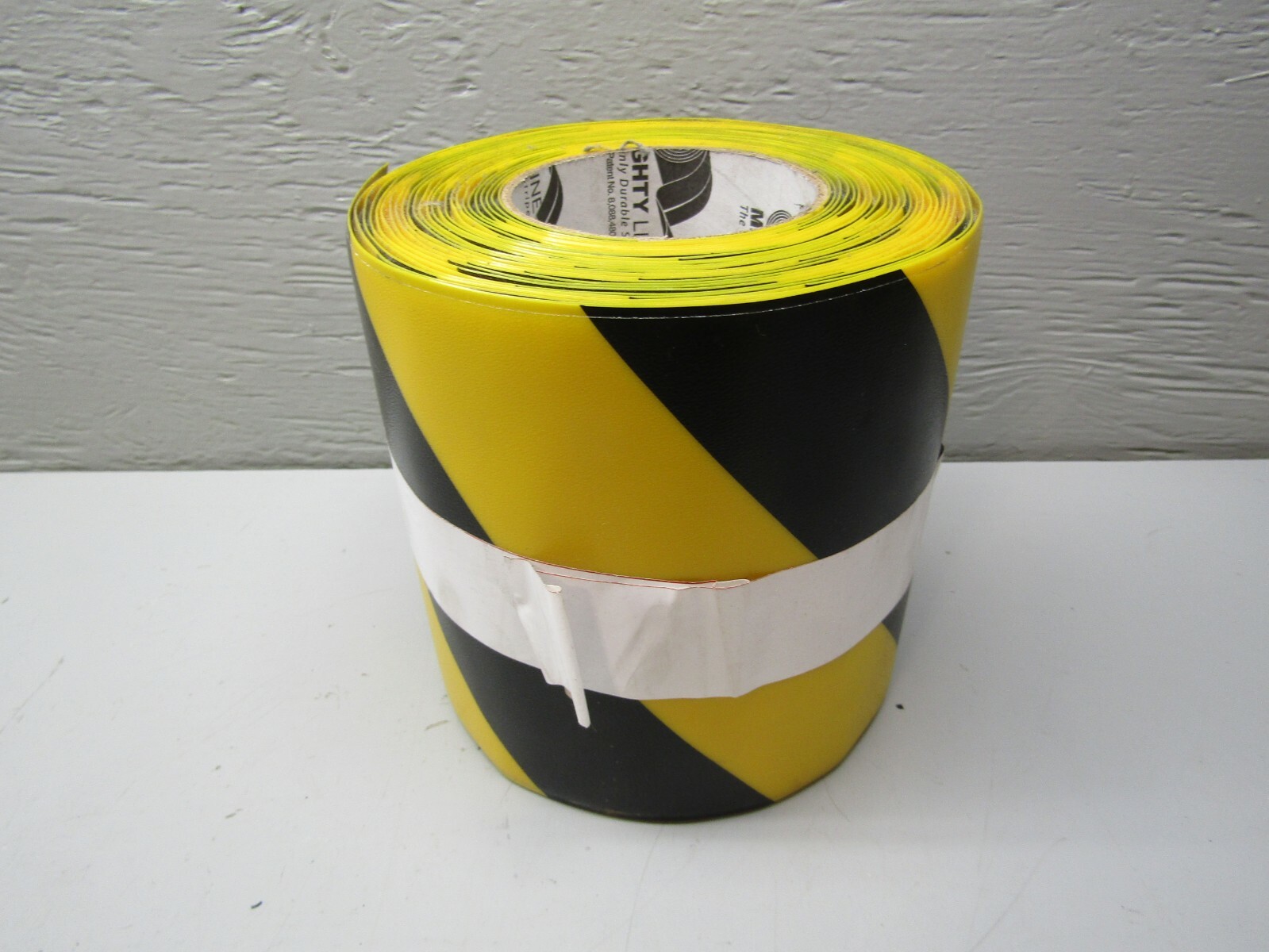 Mighty Line Diagonal Floor Tape 6″ Yellow/Black 30′ +