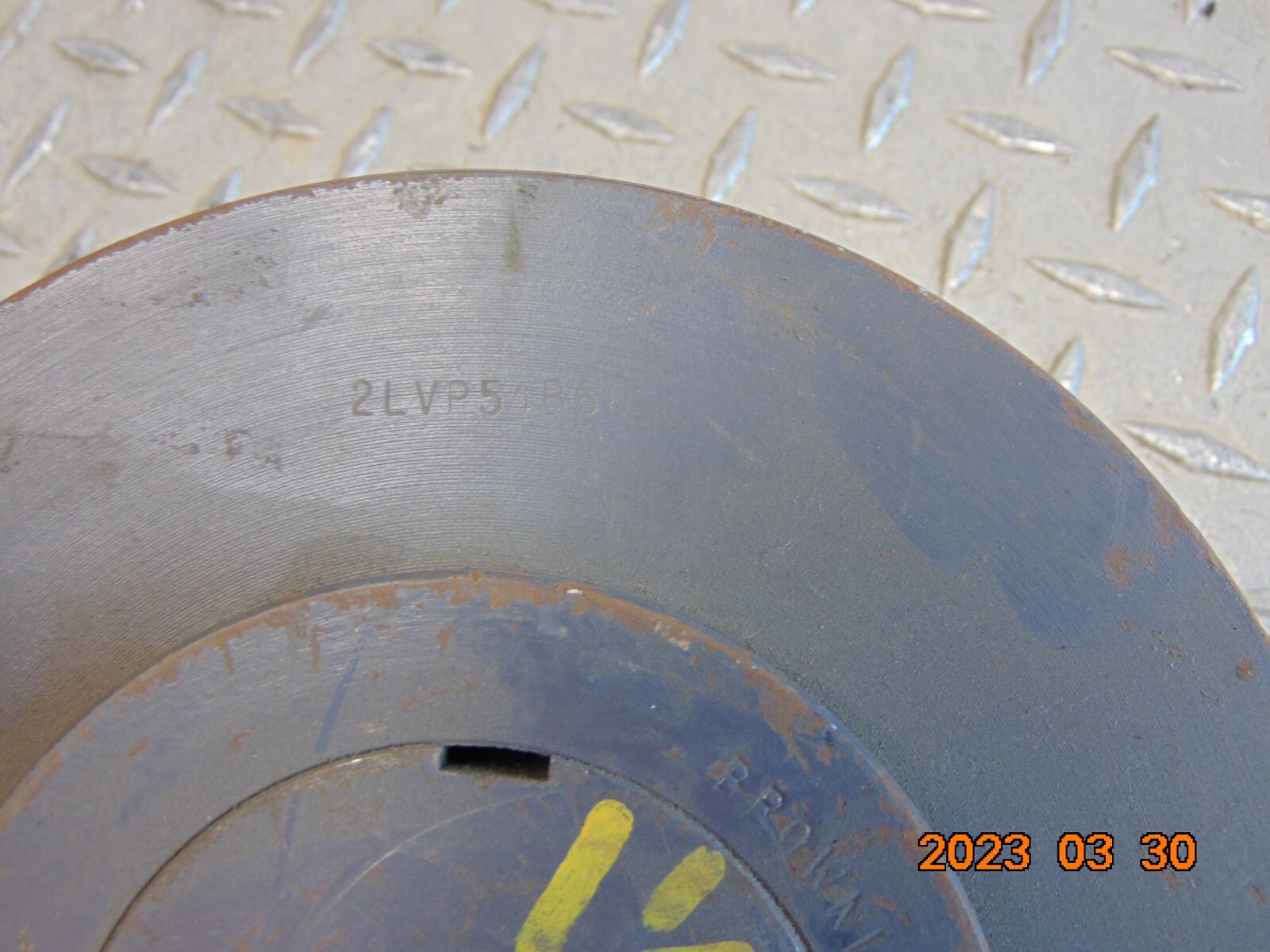 BROWNING 2LVP54B66 2-GROOVE V-BELT SHEAVE 1-1/8″ BORE
