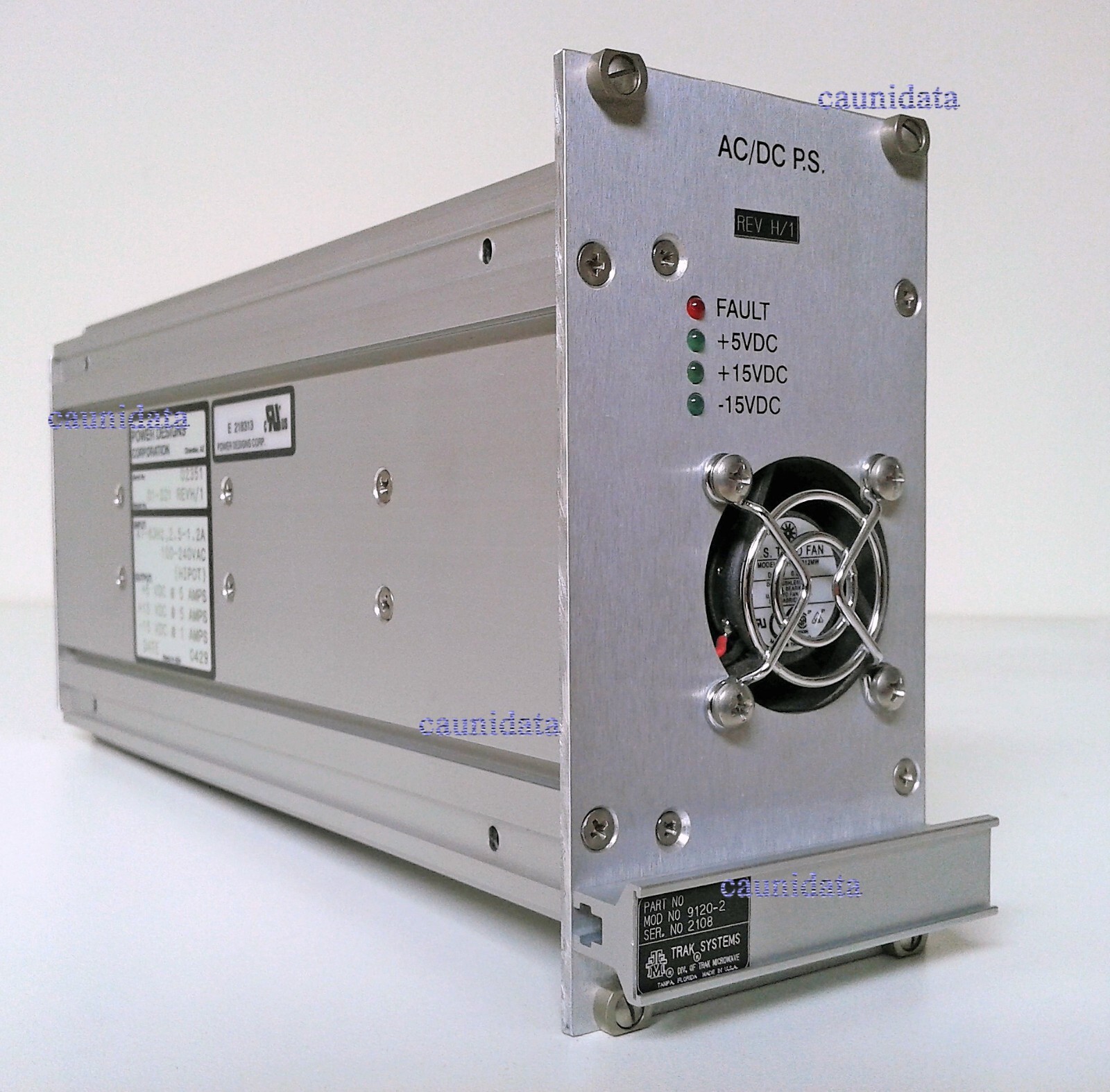 GENUINE TRAK SYSTEMS MODEL 9120-2 AC-DC POWER SUPPLY 1-YEAR WARRANTY