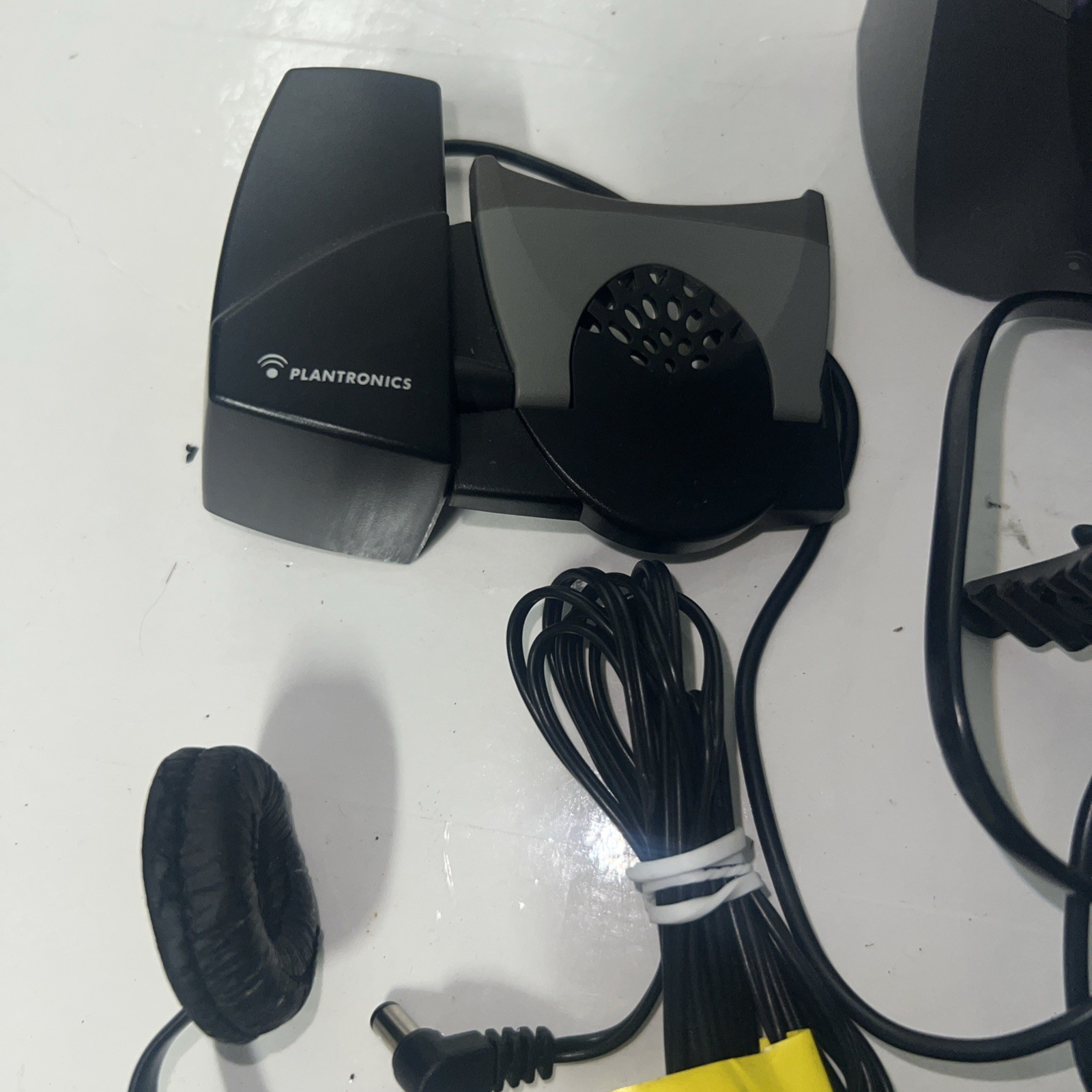 Plantronics CS50 Wireless Headset W/ Charging station and Charger and cable