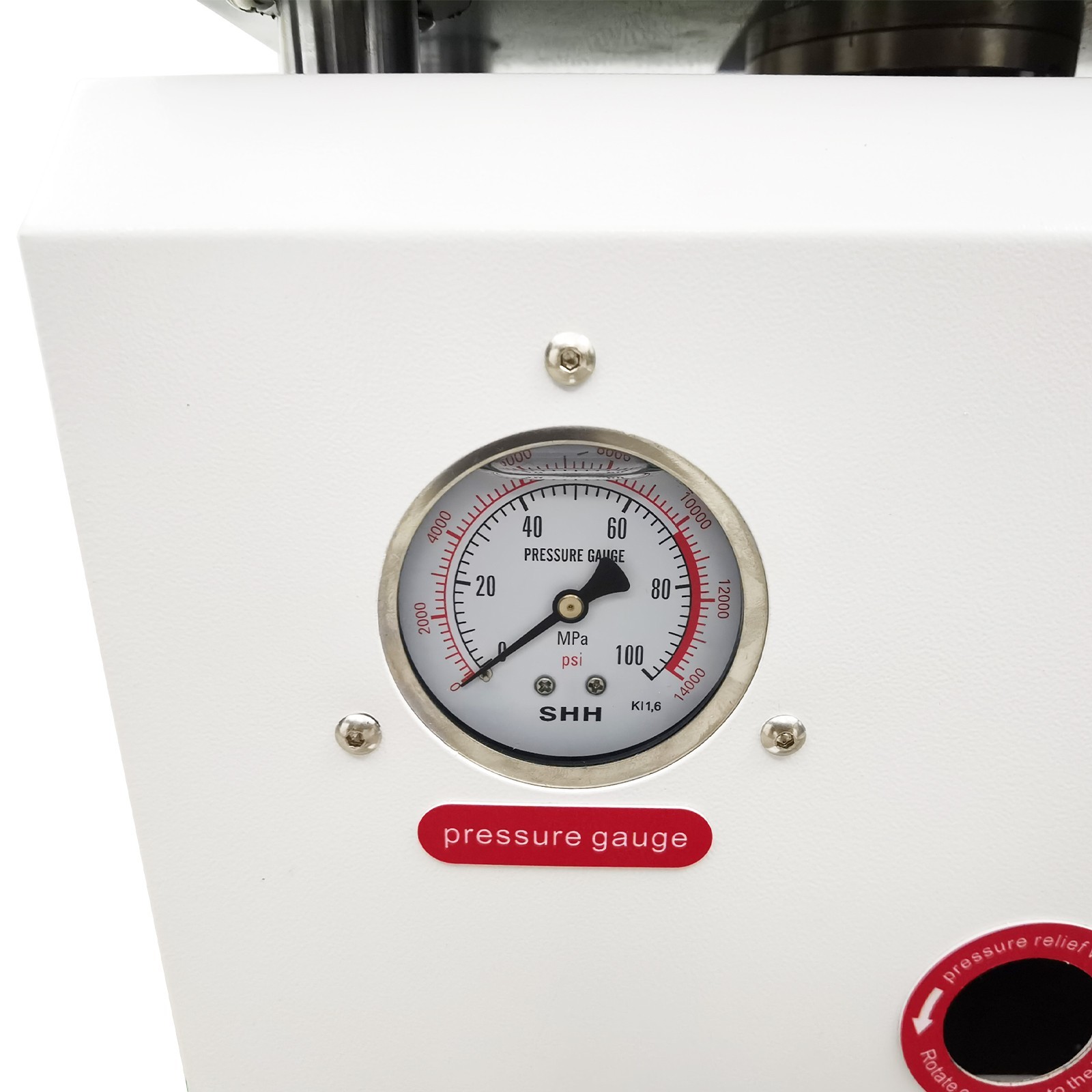 110V 1500W Vulcanizing Machine 50-350℃ Desktop Flat Plate for Rubber Plastic