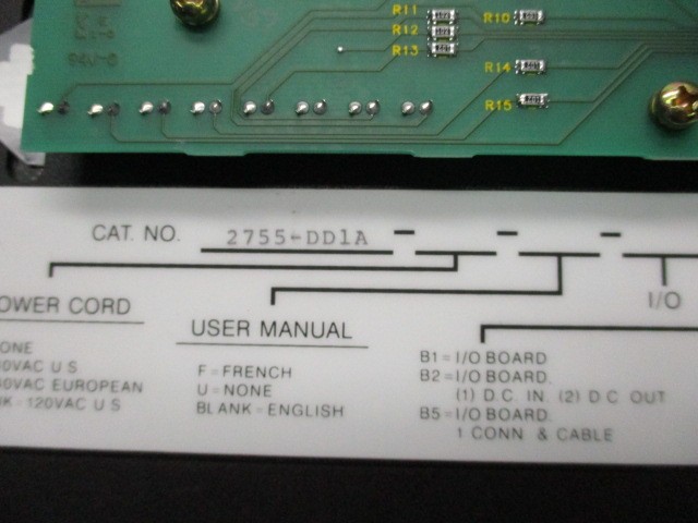 INDUSTRIAL SPARE PART 2755-DD1A R1 BARCODE DECODER SER. B UNMP