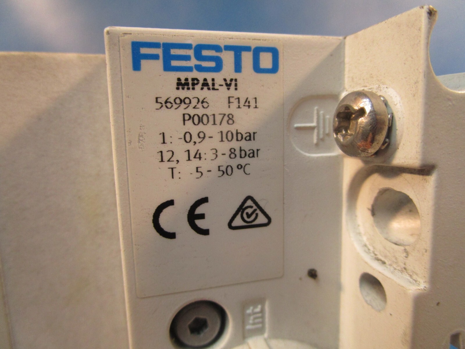 FESTO VMPAL-KM-V-SD25-IP67-5, 56041, PLC Processor Module